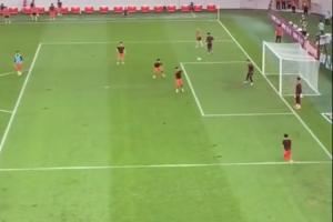 黄健翔点评U22国足热身：一看就是练得不狠，基本的东西还没学会