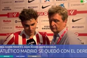 迅速复盘！赛后小蜘蛛接受采访时回看点球：这球我踢得不太好