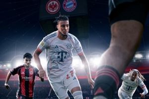 硬仗！拜仁发布客战法兰克福海报：奥利塞带球推进